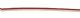 Smal rød og beige stribet, 3 mm