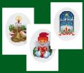 Vis produktside for: Oval jul på hvidt