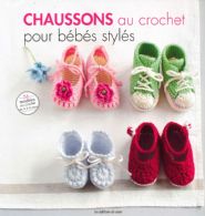 Chaussons au crochet pour bébés stylés