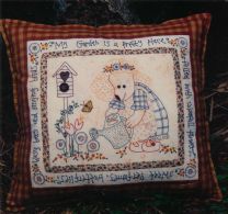 Gardening Bear Stitchery