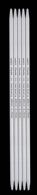 Strømpepinde 15 cm - aluminium
