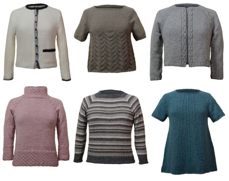 Strik Raglan top down - Butik bamser, og brugskunst