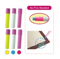 Fabric Glue pen refills, 6 sticks