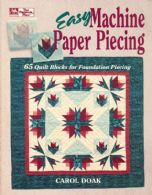 Easy Machine Paper Piecing