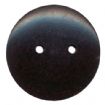 Vis produktside for: Rundet sortbrun knap, 28 mm