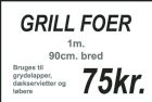 Vis produktside for: Grillfoer