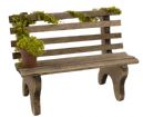 Vis produktside for: Træbænk med potteplante