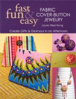 Fabric Cover-Button Jewelry
