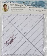 6½" Triangle Square Up Ruler