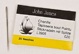25 chenille nåle
