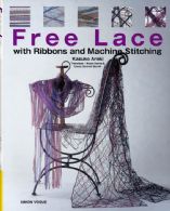 Free Lace with Ribbons and Machine Stitching