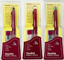 Fabric Pencil - med 6 stifter
