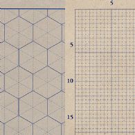 cm og hexagoner, 2-sidet