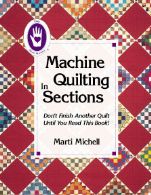 Machine Quilting in Sections