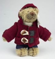 Bamse med duffelcoat