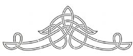 Nr. 101, Celtic Motif 6 x 16 3/4"