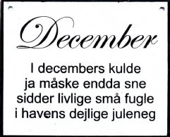 December - digt